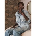 thumbnail image 2 of Time and Tru Women's Belted Jean Jacket, 2 of 6