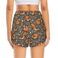 thumbnail image 4 of Goofa Fox And Mushroom Printed Women 2 in 1 Running Shorts,Quick Dry Athletic Workout Shorts,High Waisted Athletic Shorts with Liner Pockets-X-Large, 4 of 9