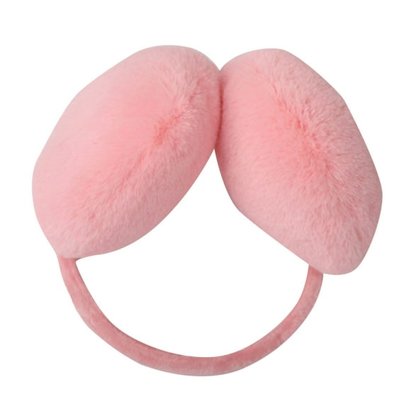 YOTMKGDO Ear Muffs, Women Winter Cute Earmuffs Ladies Earmuffs Plush Warm Earmuffs, Pink