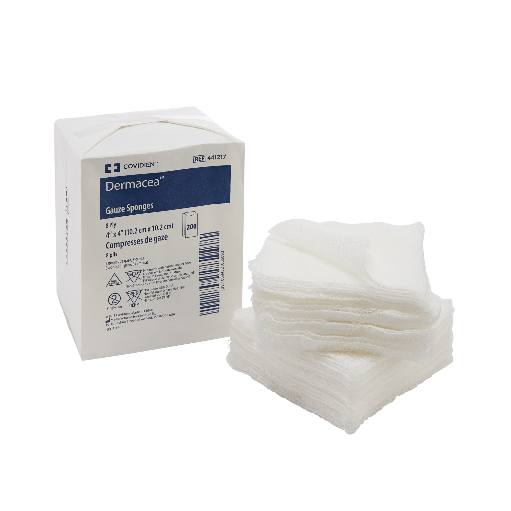 Dermacea 8Ply Gauze Sponge NonSterile