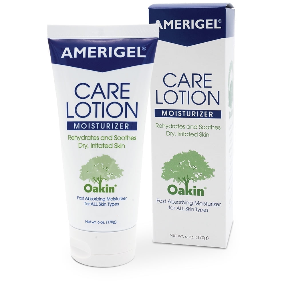 AMERIGEL Care Lotion (6 oz.) – Hypoallergenic Moisturizer | Dry, Irritated Skin | Diabetic Skin