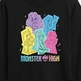 thumbnail image 3 of Monster High - Pastel Character Group - Toddler And Youth Long Sleeve Graphic T-Shirt, 3 of 5