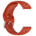 thumbnail image 4 of Tono de silicona correa con conector de metal deportivo de reemplazo reloj hebilla pulsera, 4 of 4