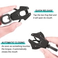 thumbnail image 2 of Correa para perros GEIT Heavy Duty Cuerda de nailon reflectante negra, 2 of 6