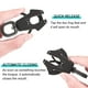 thumbnail image 2 of Correa para perros GEIT Heavy Duty Cuerda de nailon reflectante negra, 2 of 6