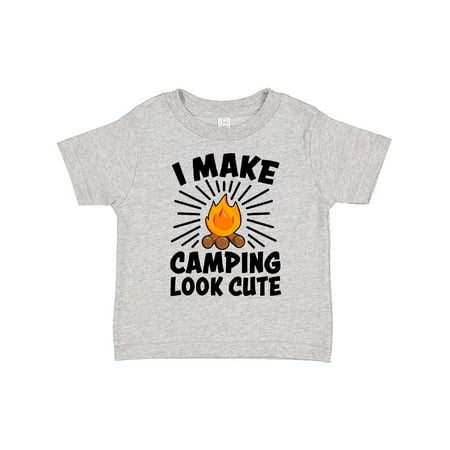 

Inktastic I Make Camping Look Cute Gift Toddler Boy or Toddler Girl T-Shirt