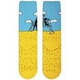 thumbnail image 5 of Cool Socks Beach Volleyball Fun Print Novelty Crew Socks for Men, 5 of 6