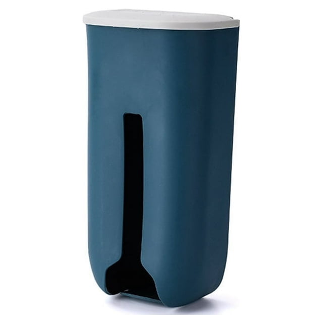 Home Wall-mounted Hanging Kitchen Bathroom Plastic Garbage Bag Storage Rack Box Kitchen Tool