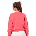 thumbnail image 5 of Kadi Women's Oversized Crew Neck Sweatshirt, Lipstick, Medium, 5 of 6