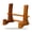 1 Slot - 2.4" Thick, variant on JAVANTI KAYU Chopping Board Stand – Teak Wood – Premium Handmade Holder Organizer for Boards, Drying Rack, Single or Dual Slot, Fits Thick Boards, Air-Dry Base (1 Slot (2.4 in Thickness))