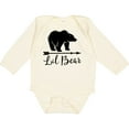 thumbnail image 3 of Inktastic Lil Bear Boys Cute Baby Boys Long Sleeve Baby Bodysuit, 3 of 5