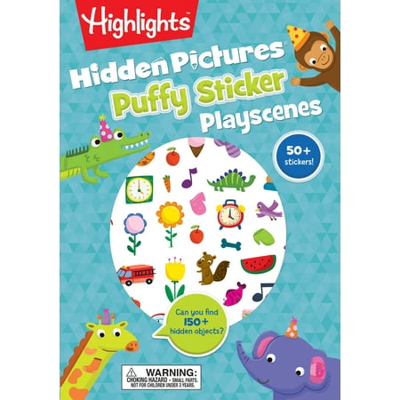 - Hidden Pictures® Puffy Sticker Playscenes