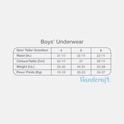 Minecraft Boys Cotton Brief Character Underwear, 5-pack, Size 4-8 Underpants