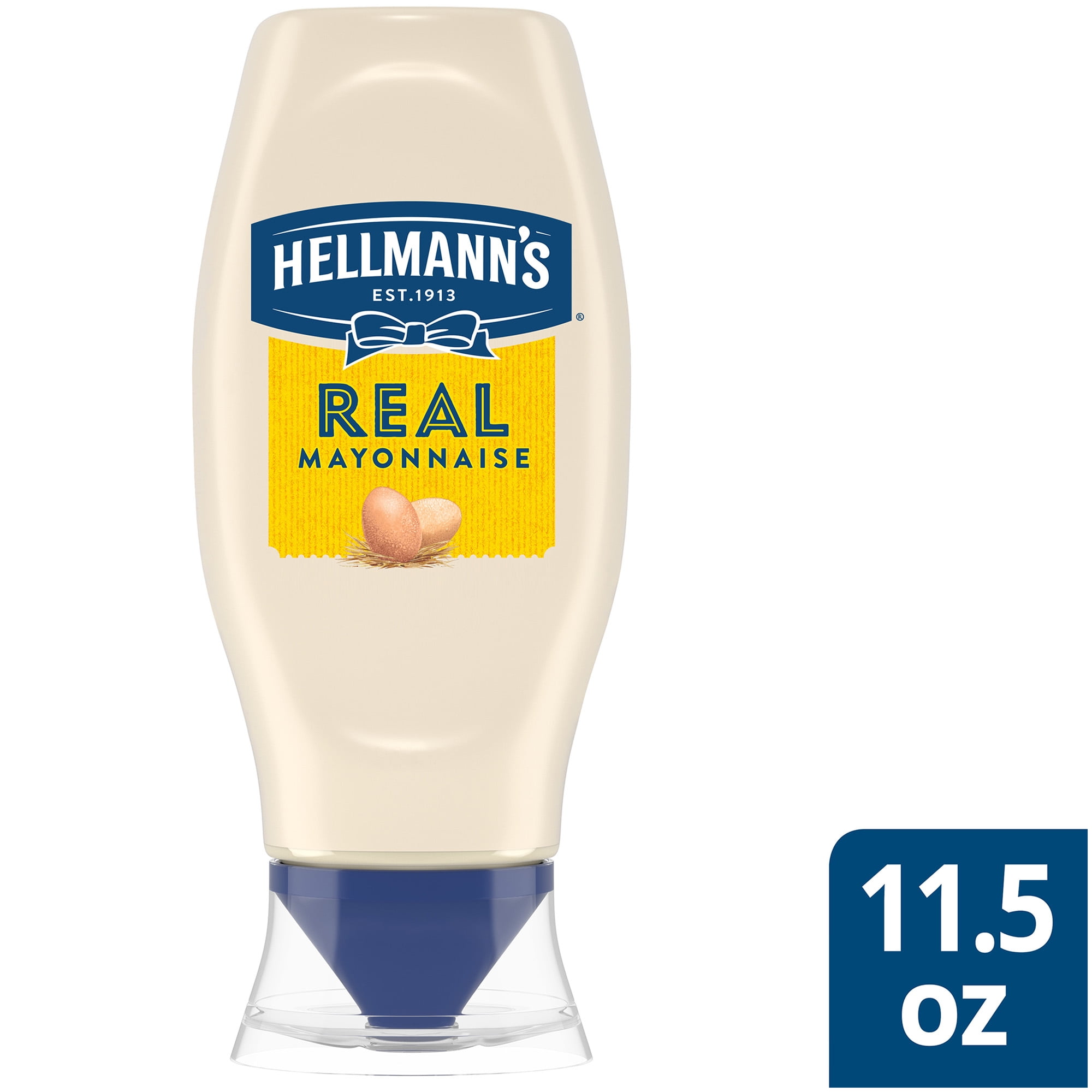Hellmann's Real Mayonnaise Real Mayo Squeeze Bottle 11.5 oz