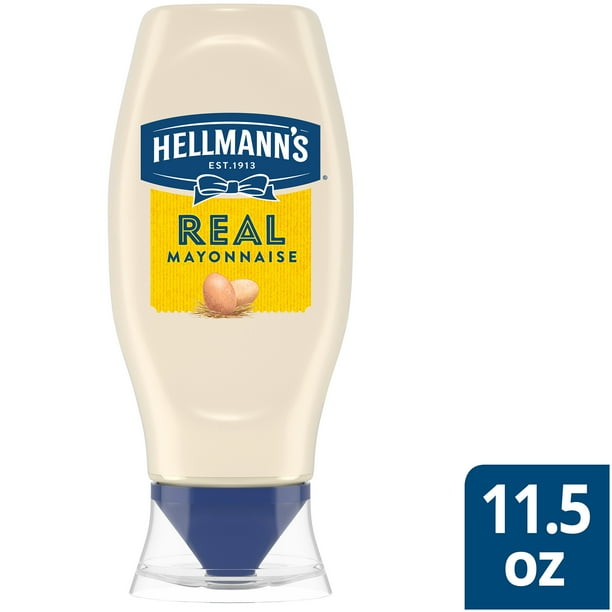 Hellmann's Real Mayo Squeeze Bottle, 11.5 Oz - Walmart.com - Walmart.com