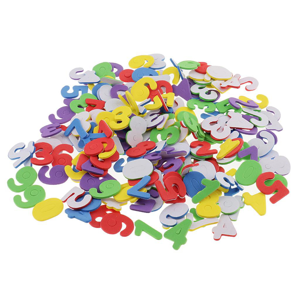 30 PCS FOAM NUMBERS STICKERS – Craft For Kids