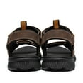 thumbnail image 6 of Lopsie STREAMNATURE Men's Leather Sandals Hiking Outdoor Water Beach Sports Mens Sandals for Summer with Open Toe Adjustable Straps, 6 of 7
