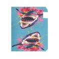thumbnail image 2 of Mailbox Covers Magnetic Large Size Post Box Cover Wrap Outside Waterproof Home Yard Garden Decor Shark with Paint 25.5x21, 2 of 9