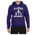thumbnail image 2 of Wild Bobby,Like Father Like Sons Boy Dad Daddys Boy Gift, Father's Day, Unisex Graphic Hoodie Sweatshirt, Purple, X-Large, 2 of 3