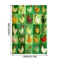 thumbnail image 3 of Soft And Cute Chicken Design Blanket Cozy Throw For Kids Adults Home, 3 of 6