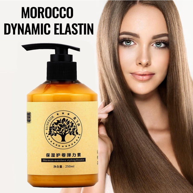 Fiudx Crema para Peinar, Hidratante, Reparadora y Elástica, Acondicionadora Volumen y Rebote, Mascarilla de Textura Suave, Solución para Cabello Seco y Dañado, para Todo Tipo de Cabello, Capacidad 25