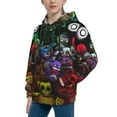 thumbnail image 4 of Youth Five Nights At Freddy'S Hoodies 3D Print Pullover Hooded Sweatshirt With Pocket For Boys Girls Teen Medium, 4 of 8