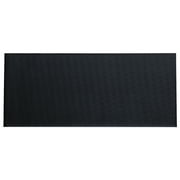 SuperMats - Treadmill Mat - Standard Quality Dense Foam Vinyl - Fitness Equipment Mat, Black, 36" x 90"