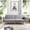 LIGHT GREY, variant on Adjustable Sofa Bed with Linen | Provide Comfortable Seating and Reclining Experience | Enhance Your Apartment's Decoration