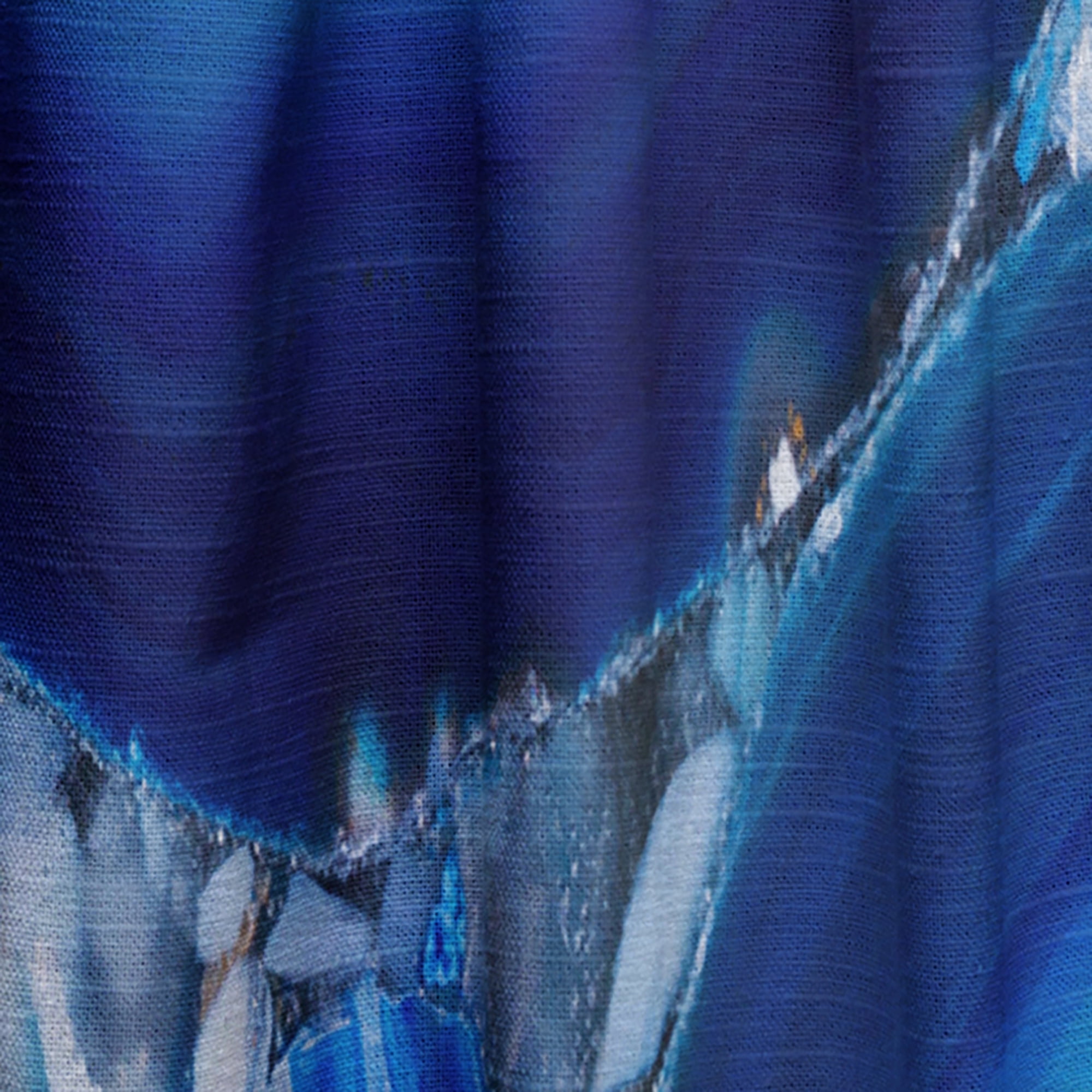 Designart 'Geode Marbled XI' Mid-Century Modern Curtain Panel