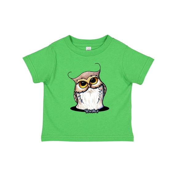 Inktastic Kiniart Owl Boys or Girls Toddler T-Shirt