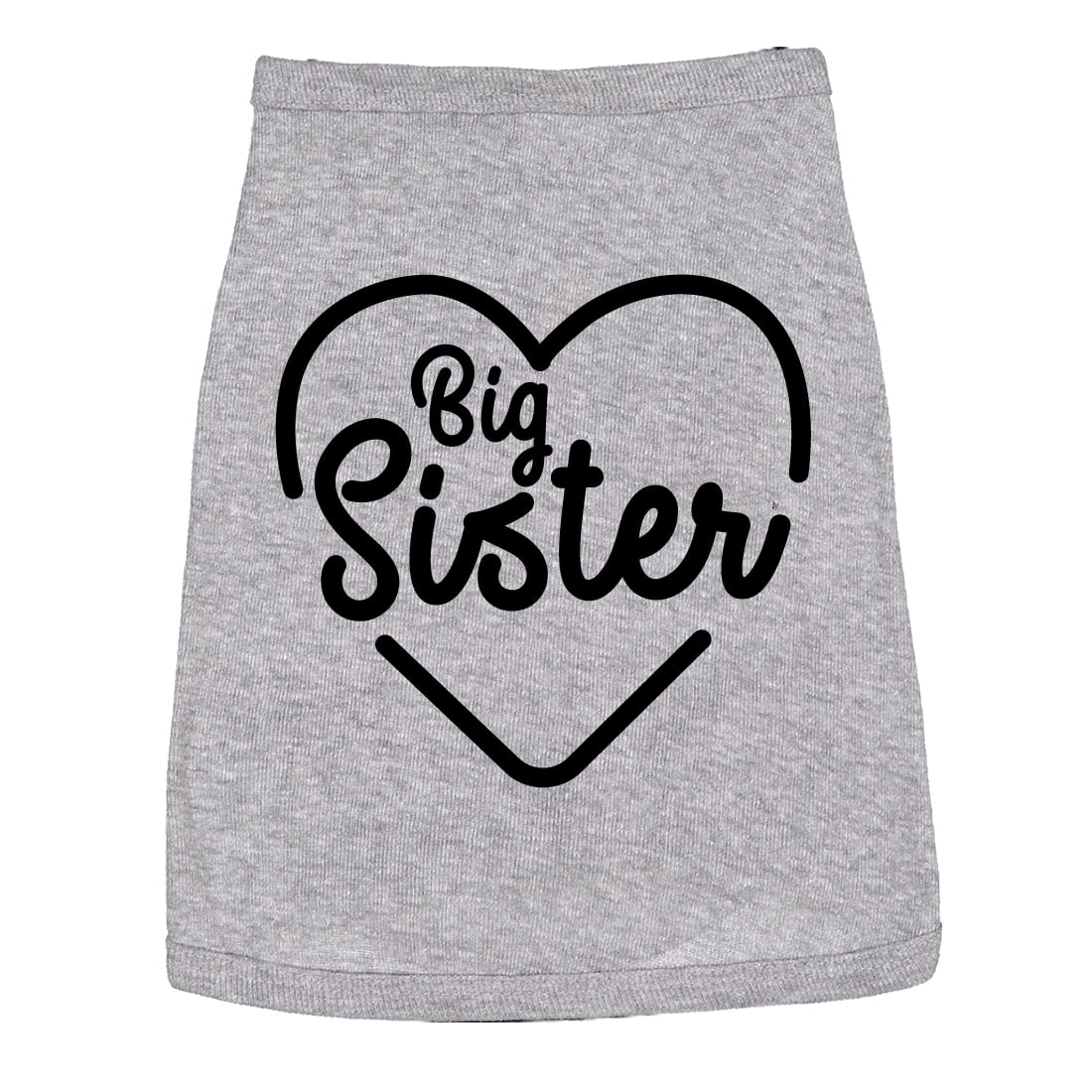 Big Brother Big Sister Parisian Pet Dog Cat Clothes Tee Shirts Mommys Boy Little Brother I Love Daddy I Love Mommy Daddys Girl Little Sister, L Little Sister