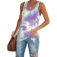 thumbnail image 1 of Camisetas sin mangas holgadas para mujer, camisetas básicas informales sin mangas, camisetas cómodas de verano, 1 of 2