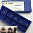thumbnail image 1 of 10Pcs Wcmx030208Fn Acz330 Cnc U Inserts de Forage pour U Outil Indexable de Forage, 1 of 7