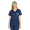Navy, variant on Custom Embroidered Women’s WorkFlex V-Neck Scrub Top – Add Your Name, Logo & Design (Pewter, 5X-Large)