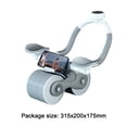 thumbnail image 4 of 2 en 1 Abdomen Roller Mute con almohadilla para arrodillarse Color aleatorio para equipo de entrenamiento (temporizador gris), 4 of 7