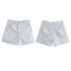 thumbnail image 4 of Trajes cortos informales a rayas para mujer, Top sin mangas con cuello en V y un solo pecho, pantalones cortos con bolsillo con cremallera, conjuntos de moda para mujer 2024, 4 of 5