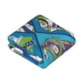 thumbnail image 2 of Manta de felpa suave y cómoda de Buzz Lightyear, manta de franela cálida y ligera para sofá cama de 60 x 50 pulgadas, 2 of 8