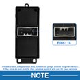 thumbnail image 4 of Interruptor de ventana eléctrica Unique Bargains No.35770T6AJ11 para el lado derecho trasero del pasajero para Honda Odyssey 2015-2019 Negro, 4 of 7