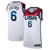 Damian Lillard USA Basketball Nike Player Jersey - White