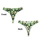 thumbnail image 3 of Balery Avocado Heart Tangas de Algodón para Mujer con Estampado – Ropa Interior Sexy, Transpirable, G-string-X-Large, 3 of 6
