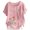 Pink, variant on Vmvidoty Women's Cotton Linen Top Spring And Summer Vintage Print Round Neck Short Sleeve Casual Fashion Button T-Shirt Pink S