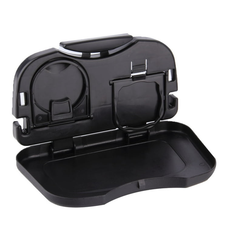 Car Cup Holder Back Seat Drink Food Tray Auto Travel Table Stand Desk  Folding US