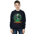thumbnail image 2 of National Lampoon's Christmas Vacation Boys Greyscale Clarkmas Sweatshirt, 2 of 5