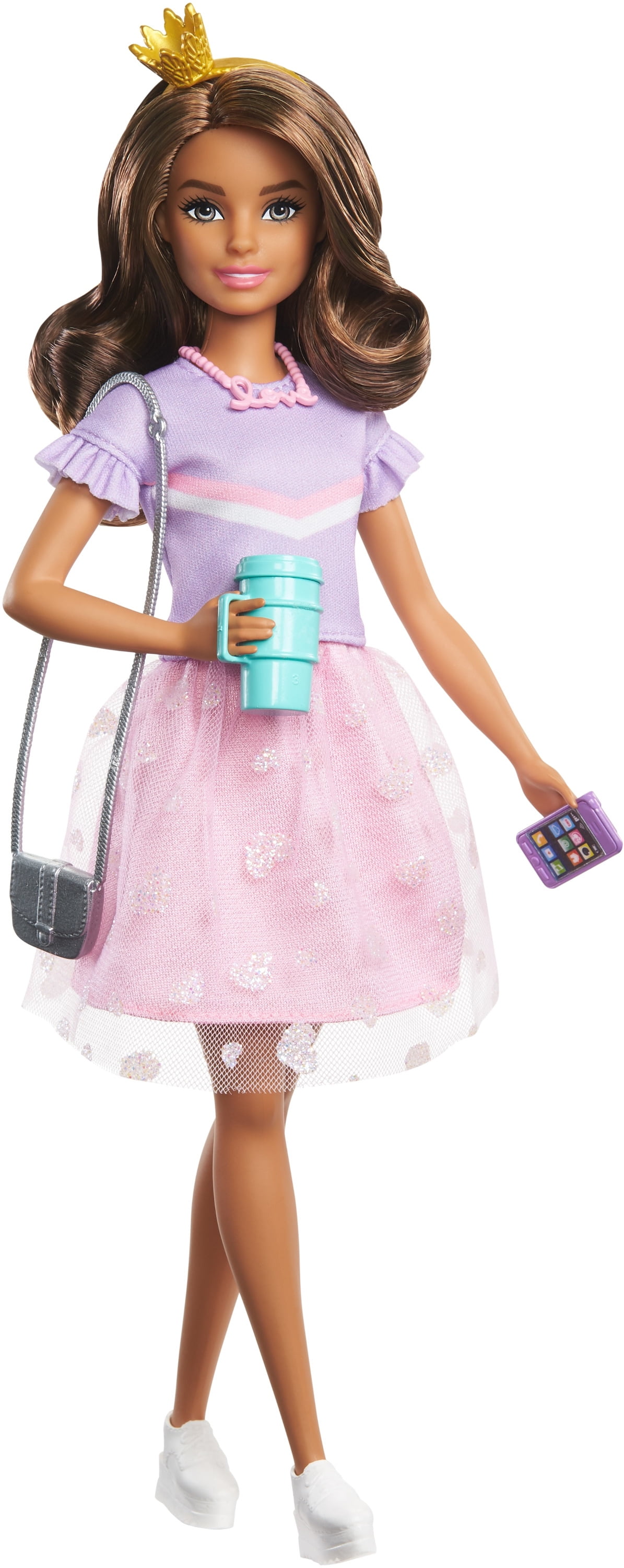 Barbie Princess Power Super Hero Doll NEW Dress-up Girl Doll Toy Abby Blue 