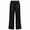 Black, variant on WWC Womens Elastic Waist Pants, Sequin Casual Pants for Women, Solid Color Lounge Pants with Pockets S-XXL