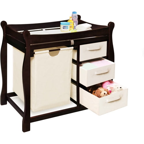 rosanna changing table with hamper