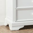 thumbnail image 2 of Furniture of America Livia Kids Transitional 6-Drawer Dresser, White, 2 of 9