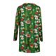 thumbnail image 5 of Blusa superior tipo cárdigan de manga larga con botones informales a la moda con estampado navideño para mujer Fridja  fksj905, 5 of 5