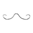 thumbnail image 1 of Anillo para la nariz perfecl con bigote joyería única de moda, 1 of 8