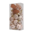 thumbnail image 4 of Colgantes de Navidad,Adornos colgantes navideños Charm Pendants,Adornos colgantes para el árbol de Navidad Manualidades de decoración navideña,Juego de adornos para árboles de Naranja claro, 4 of 10